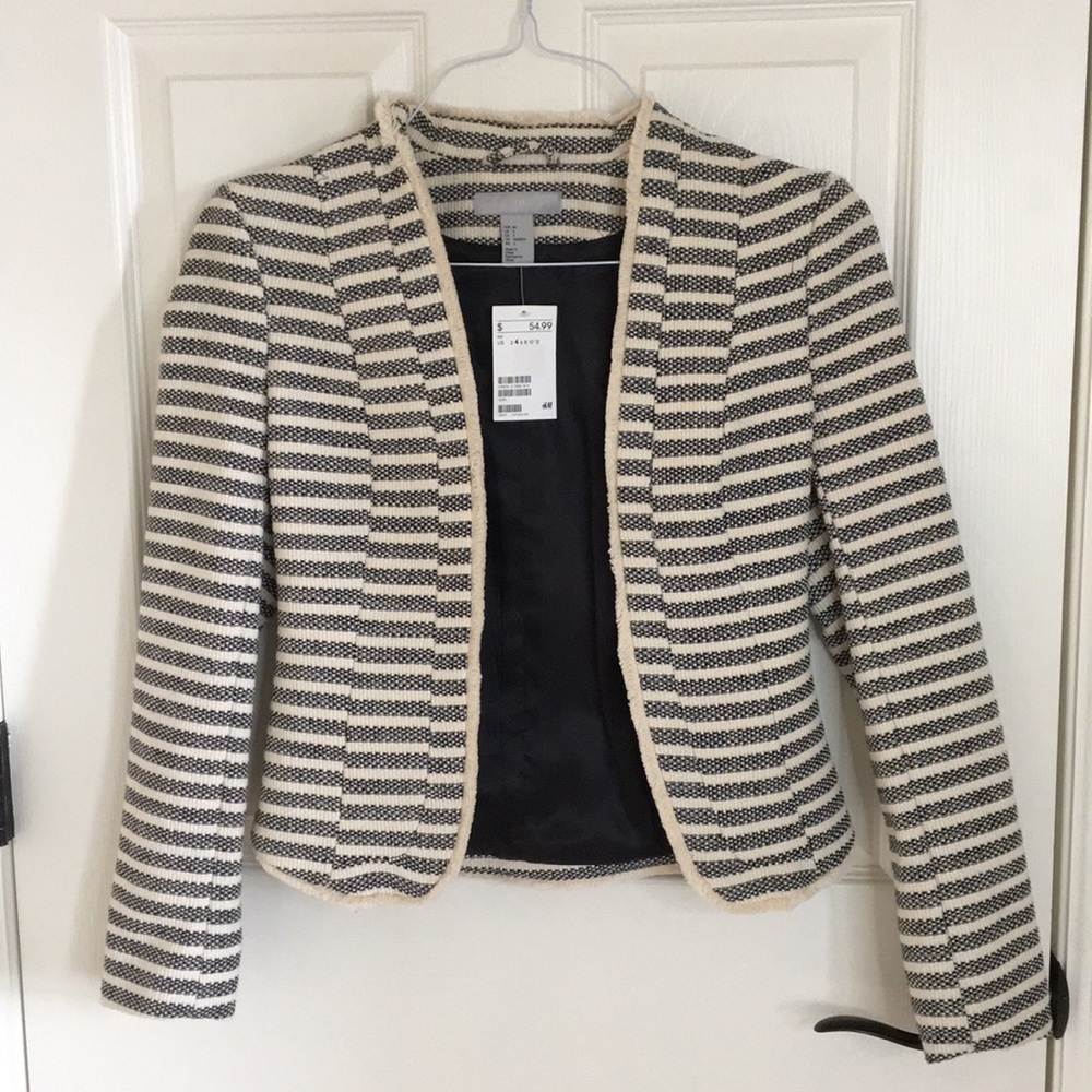Striped Blazer
